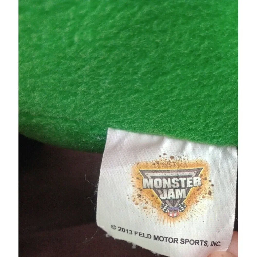 Plush Monster Jam Grave Digger Monster Truck 2013 Feld Motorsports Pillow Buddy